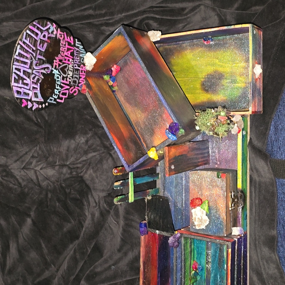 Colorful Skull organizer